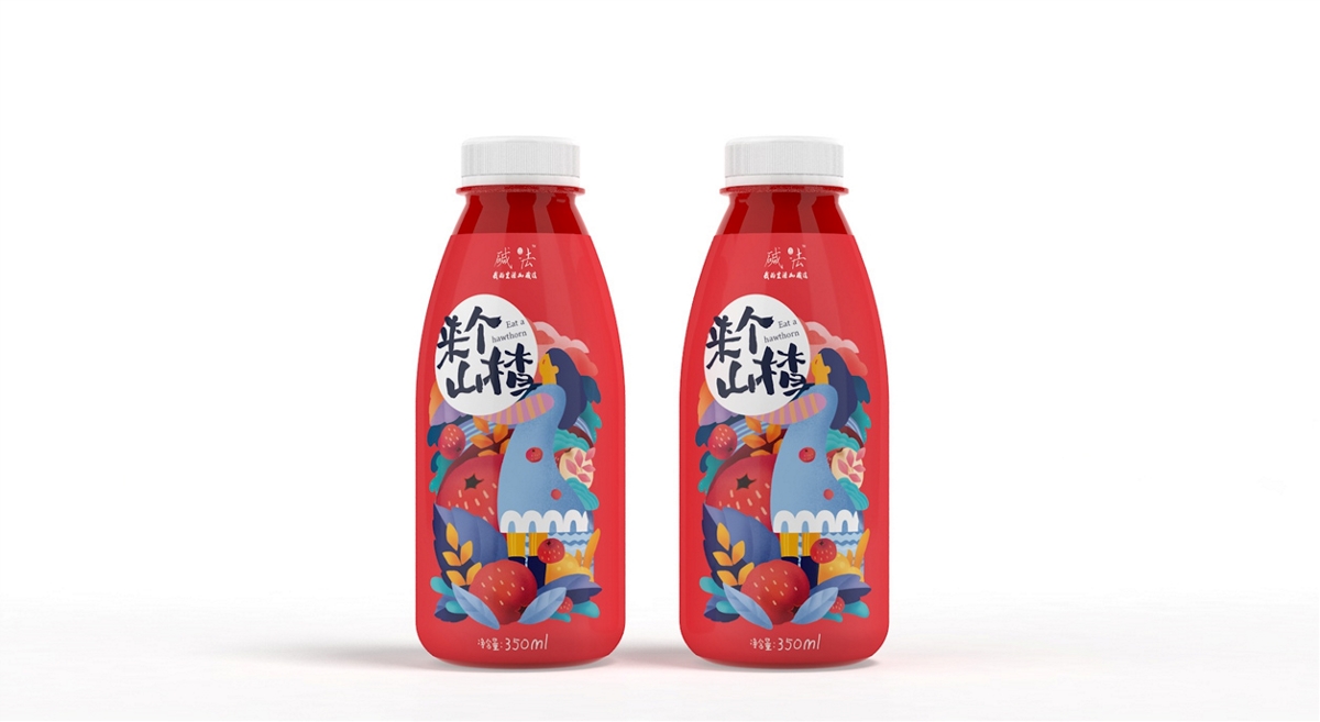 飲料包裝:來(lái)個(gè)山楂原漿包裝禮盒設(shè)計(jì)制作加工定制生產(chǎn)廠家