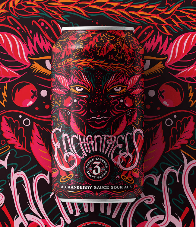 Three Taverns乳酸發(fā)酵啤酒包裝禮盒設(shè)計制作加工定制生產(chǎn)廠家