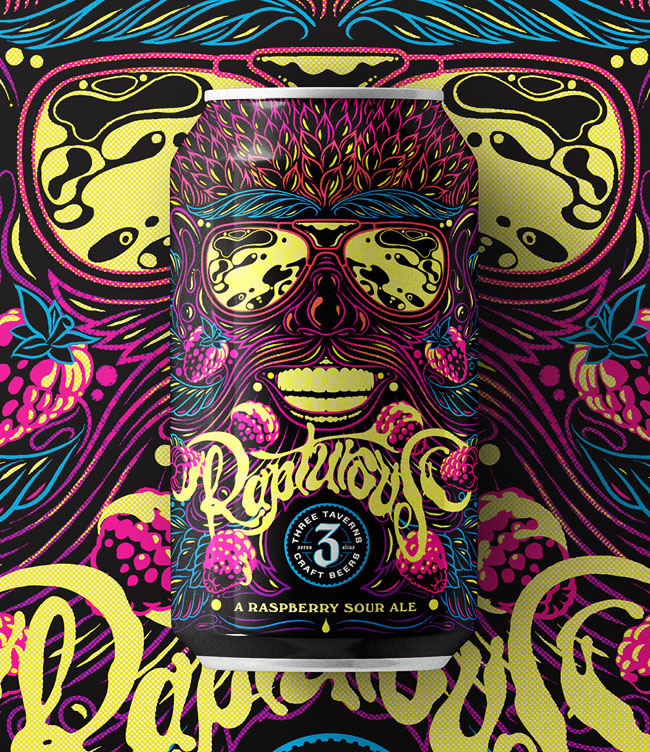 Three Taverns乳酸發(fā)酵啤酒包裝禮盒設(shè)計制作加工定制生產(chǎn)廠家