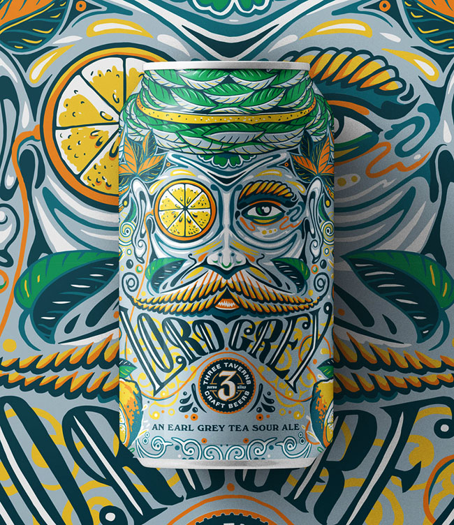 Three Taverns乳酸發(fā)酵啤酒包裝禮盒設(shè)計制作加工定制生產(chǎn)廠家